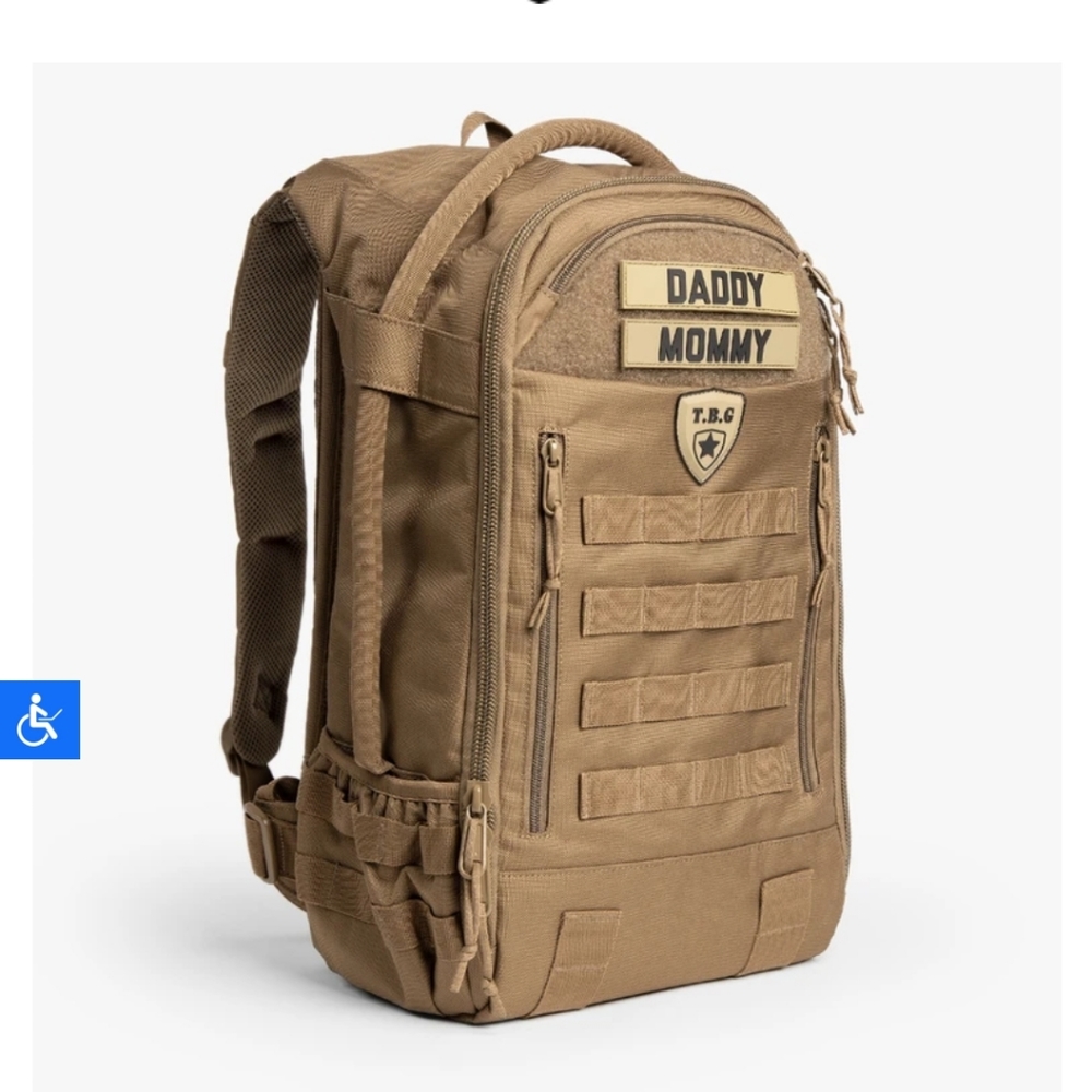 Tatical Baby Gear diaper backpack & pouches
